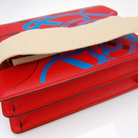 Hermes Roulis *RARE* brand new scarf print swift leather. - Picture 5 of 6